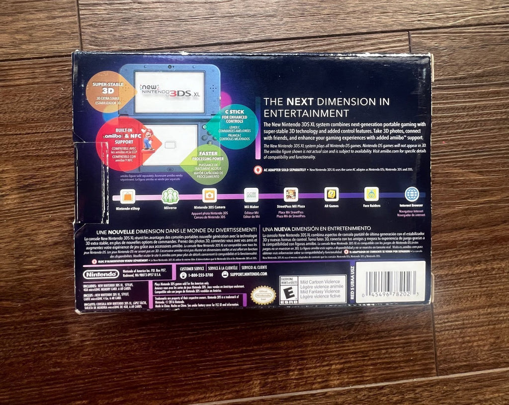 Nintendo 3DS XL New Galaxy Edition CIB - Like NEW