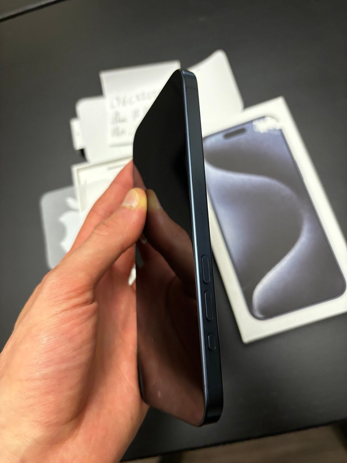 Apple iPhone 15 Pro Max Blue 256GB 100% Battery 1Z88