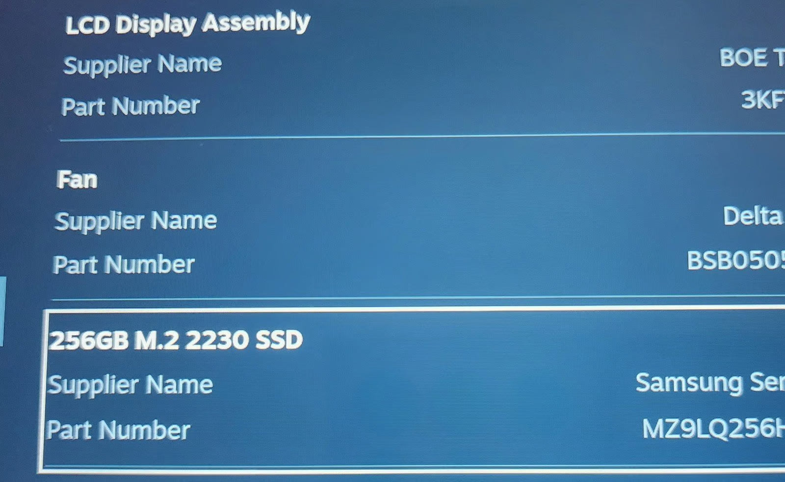 Steam Deck 256GB LCD 8S17