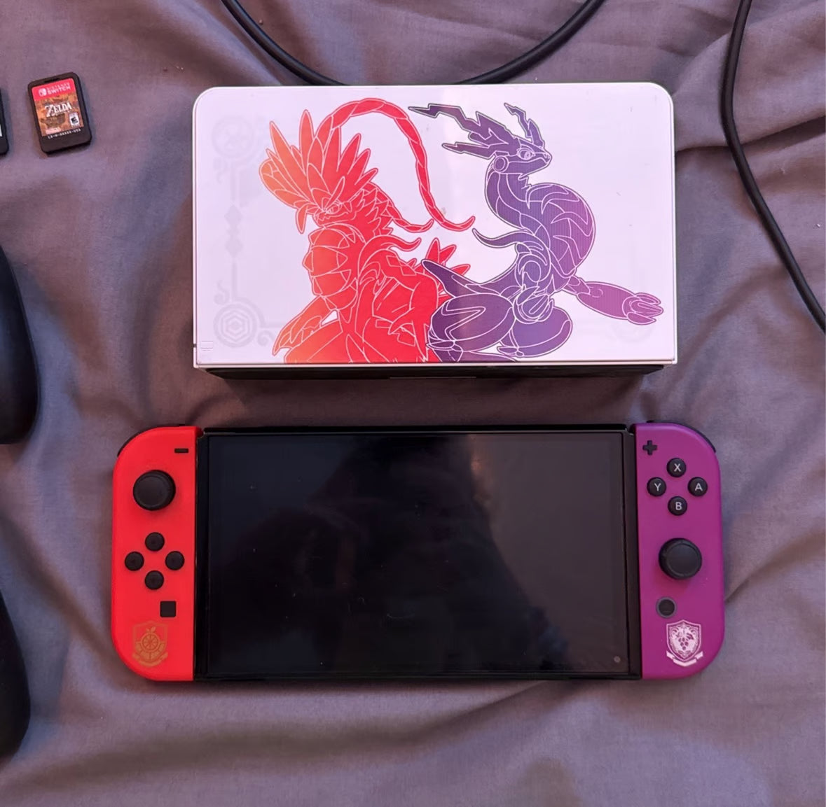 Nintendo Switch OLED Scarlet & Violet 8N76