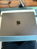 Apple MacBook Pro 14鈥?M3 Pro. Still has warranty 9J38