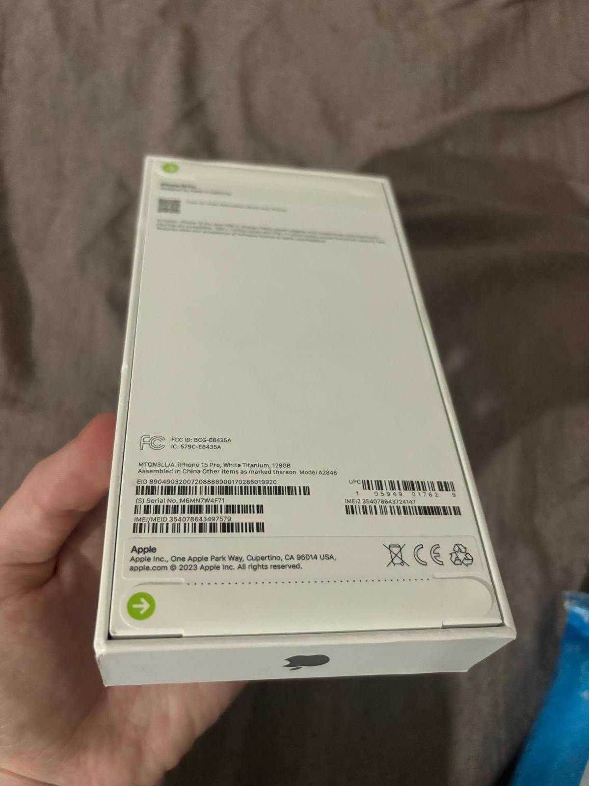 Brand new unopened iPhone 15 Pro unlocked 9Y99