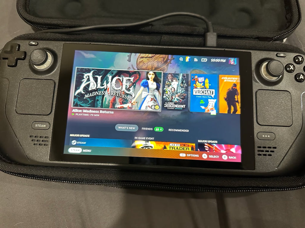 256gb black Valve Steam Deck 8B69