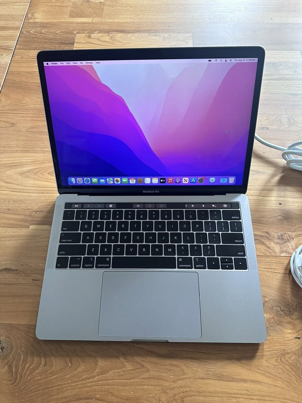 2019 MacBook Pro TouchBar Retina 13鈥?A2159 SpaceGray 1.4 GHZ 16GBRam 500 GB SS 8C33