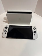 Nintendo Switch OLED HEG-001 Portable/Handheld Gaming Console (BUNDLE) 8T17
