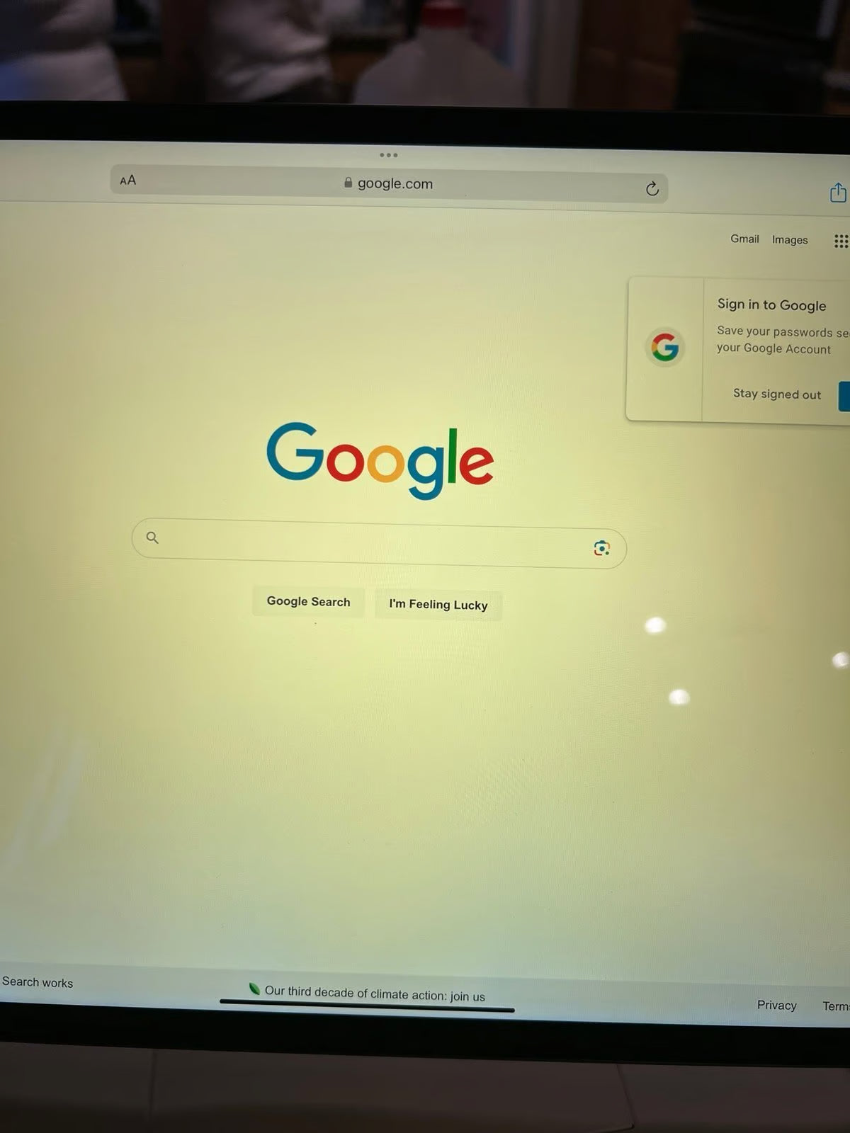 Apple iPadpro 12.9 3rd generation  64gb used 1S55