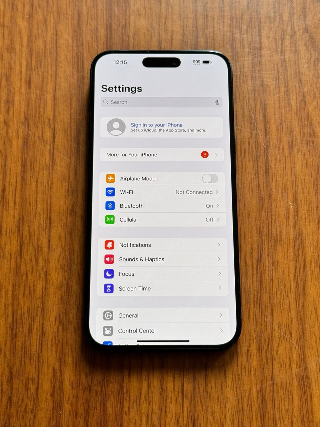 iPhone 15 Pro Max 256GB US Cellular (Open Box New) 100% Battery 5Q95