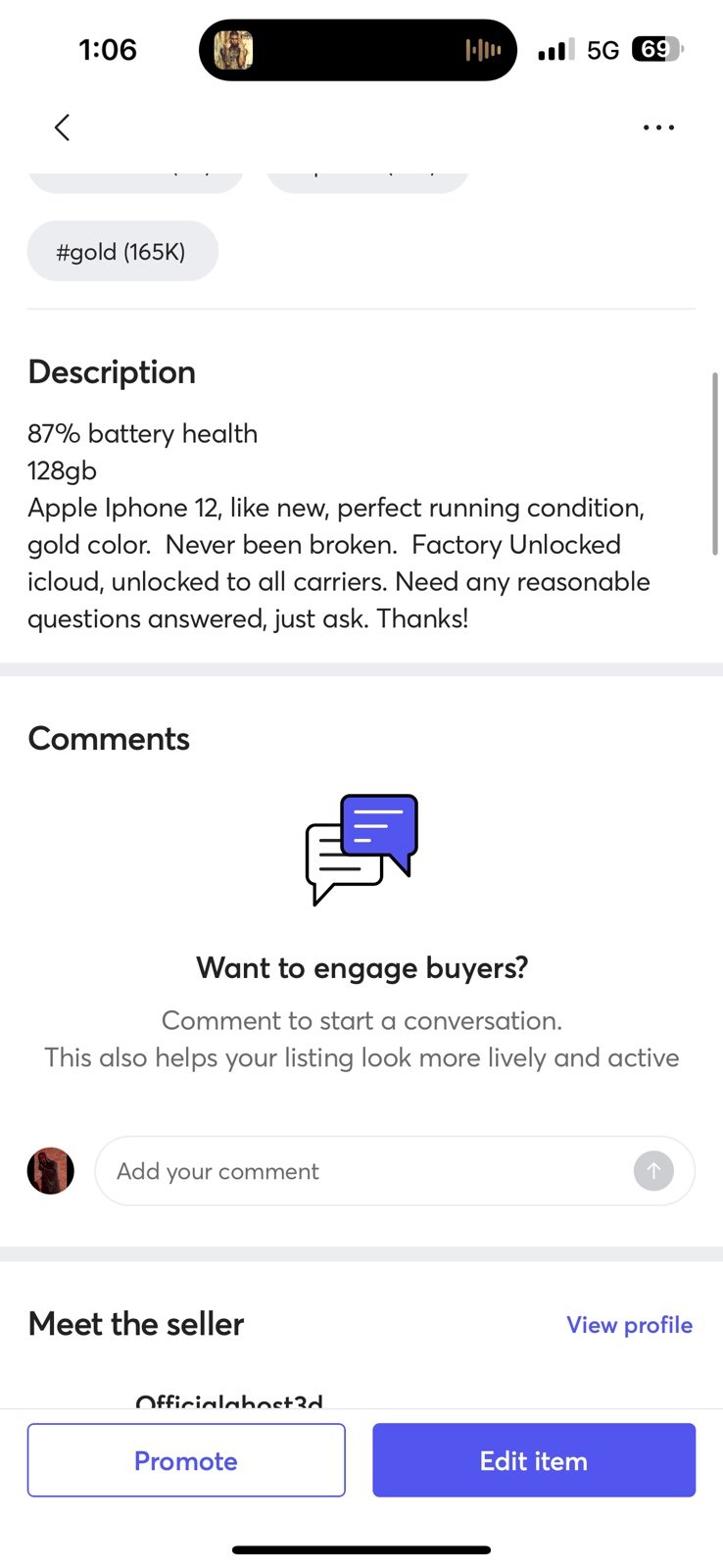 Apple iPhone 12 Pro Max 256GB Blue Unlocked and iPhone 12 bundled post 3E22