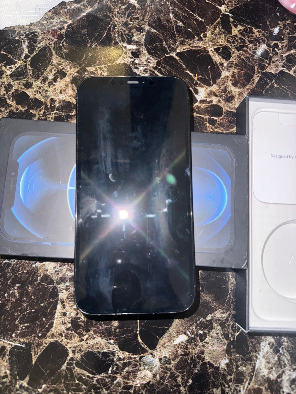 Apple iPhone 12 Pro 128 GB in Pacific Blue Unlocked 7Y37