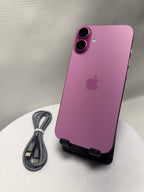 iPhone 16 Plus - Unlocked - 128 GB - Pink - MINT CONDITION - Same-Day shipping! 3N18