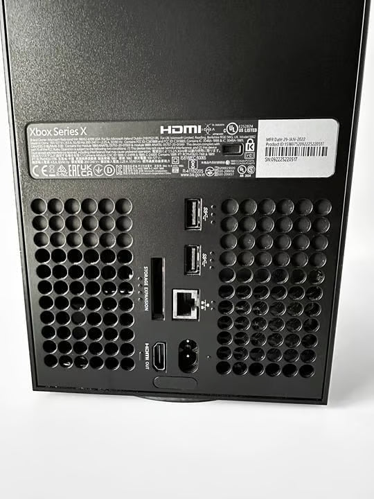 Microsoft Xbox Series X Black 1 TB Console 7M62