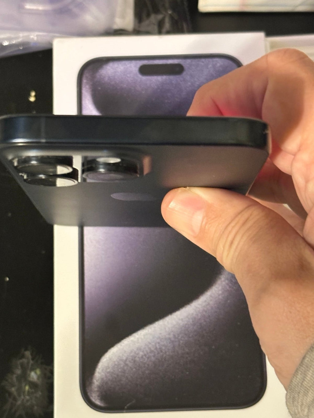 APPLE IPHONE 15 PRO MAX 512GB UNLOCKED WORLDWIDE IN MINT CONDITION TITAN BLUE 2K21