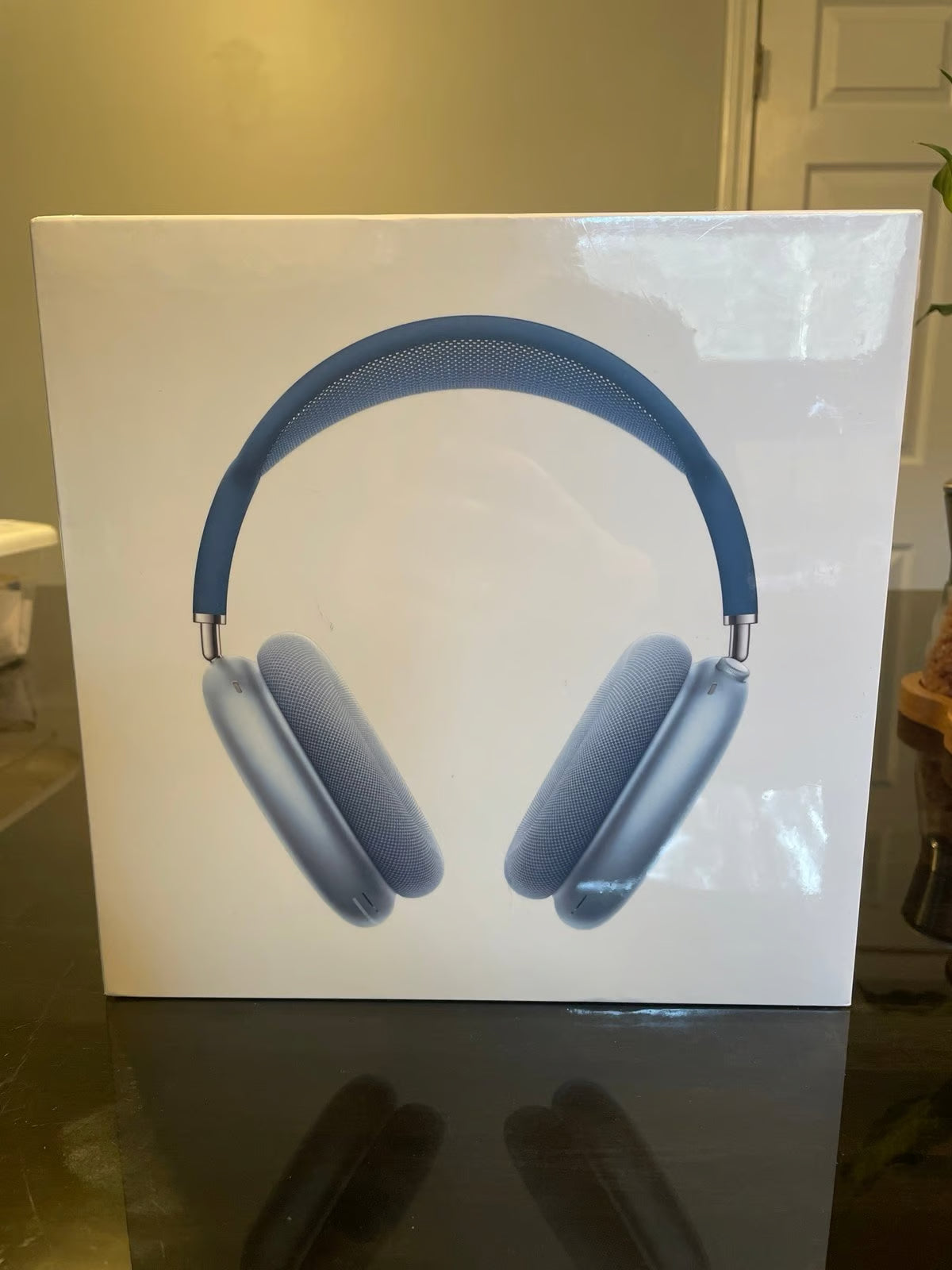 Sky Blue AirPods Max with Smart Case BRAND NEW 8Q97