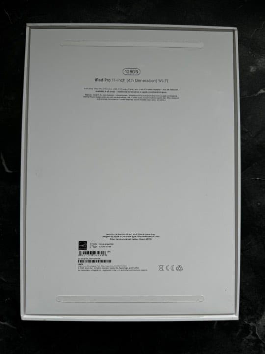iPad Pro 11-inch 4th Generation (M2) 128GB Space Gray 7D21