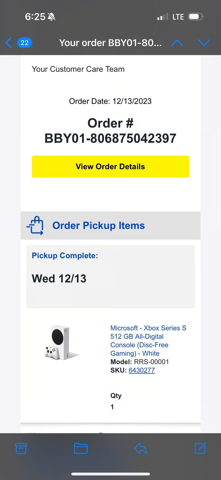 xboxone series s 6M11