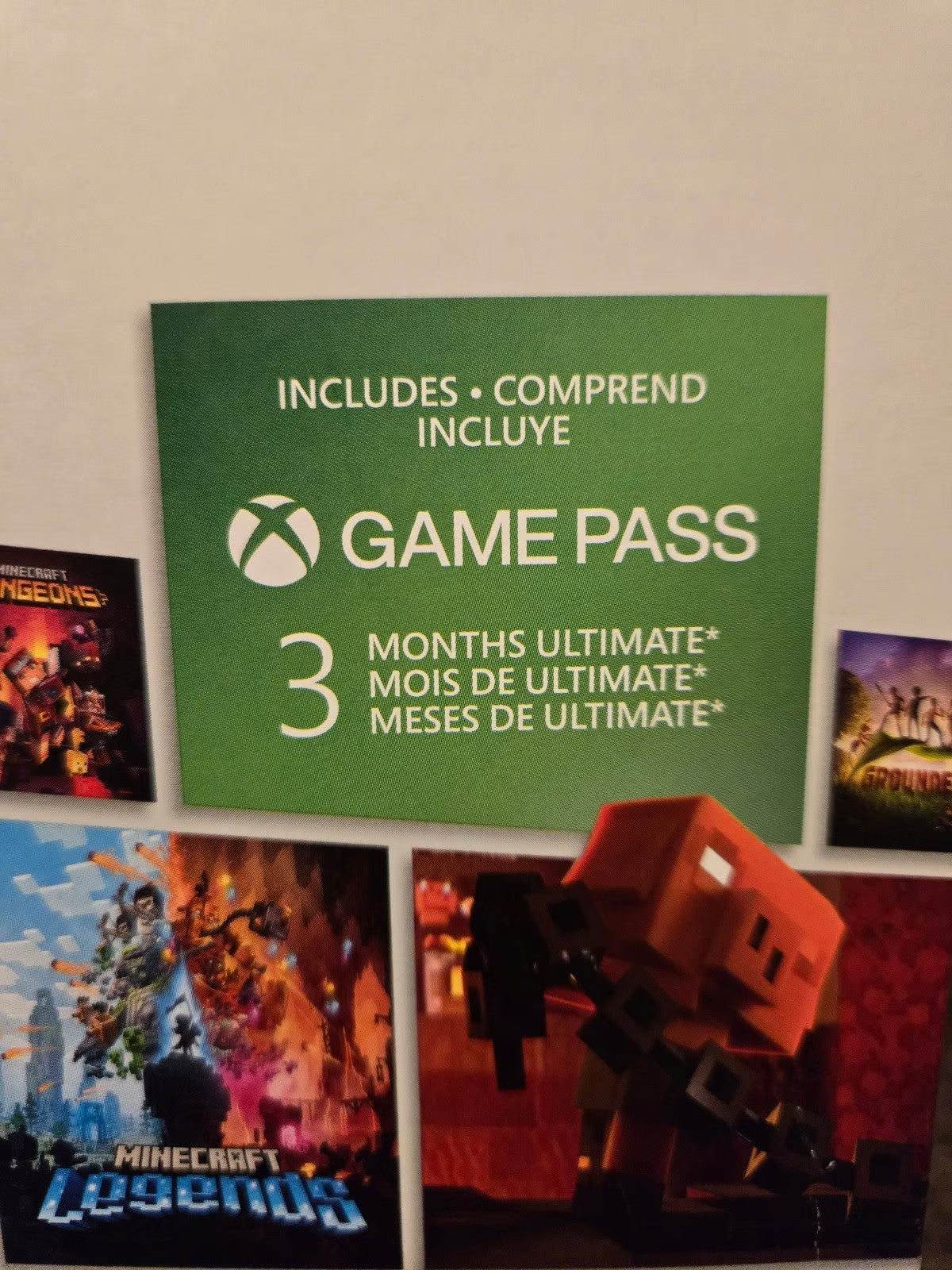 New Xbox Series- -S -512GB SSD white Console -Bundle with 3 Months Game Pass 7X21