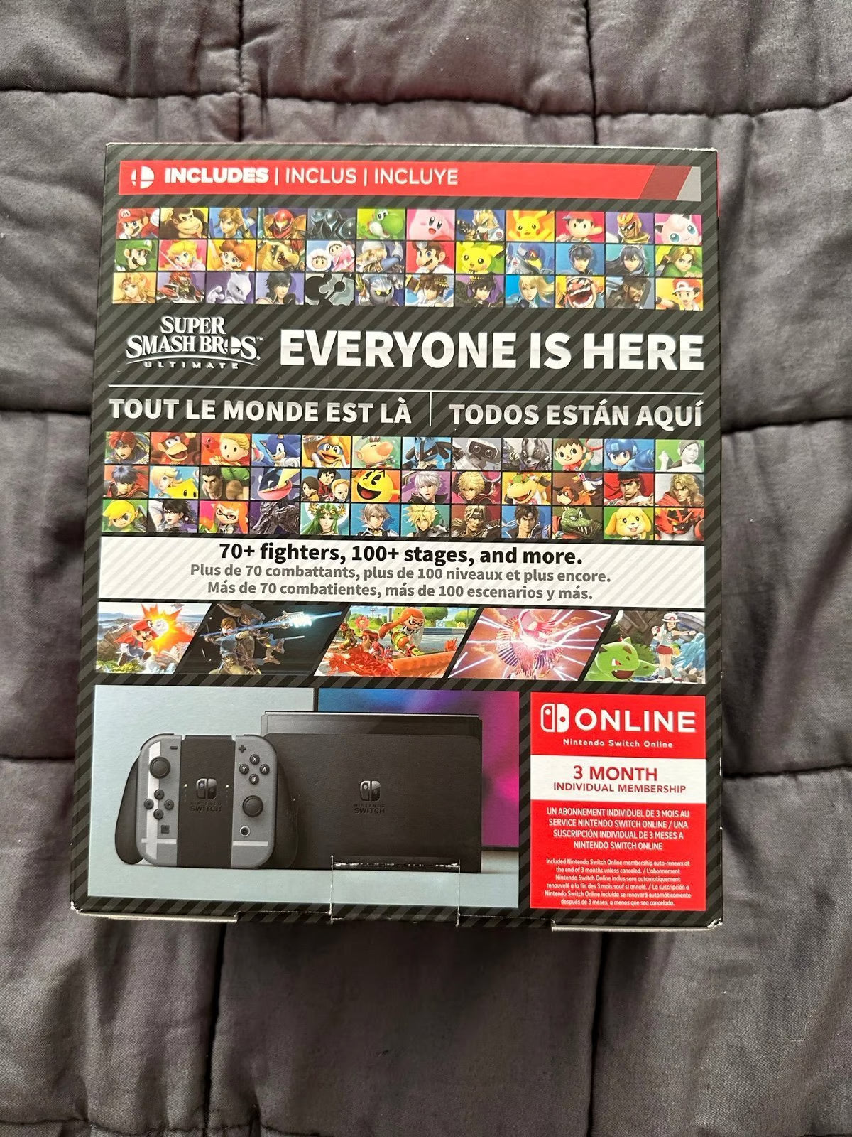 Brand New Sealed super smash bros ultimate nintendo switch oled bundle 9O28