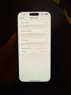 iphone 16 pro max 256GB AT&T Black Titanium 3R13