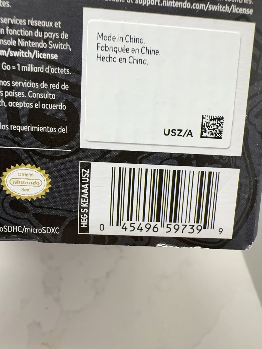 Nintendo Switch 鈥?OLED Model - Pok茅mon Scarlet & Violet Edition Console 1H58