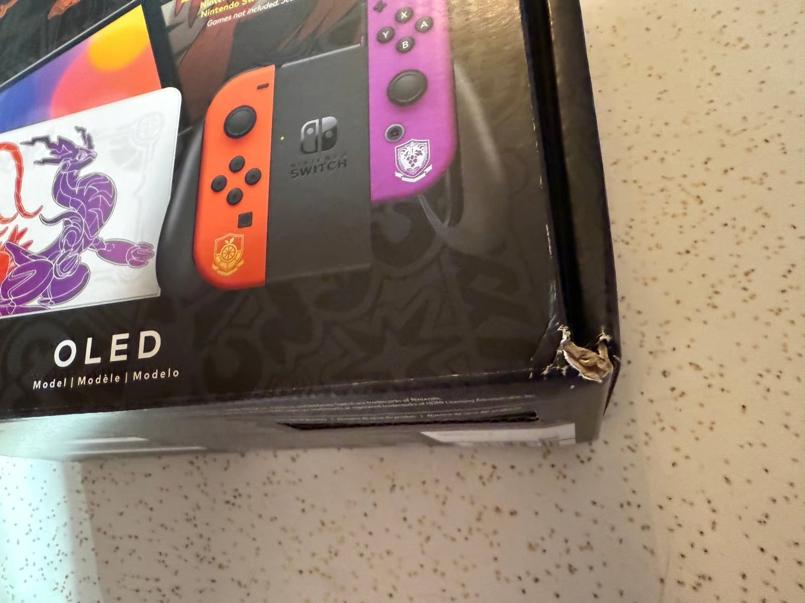 Nintendo switch OLED Pokemon scarlet and violet edition 6G13