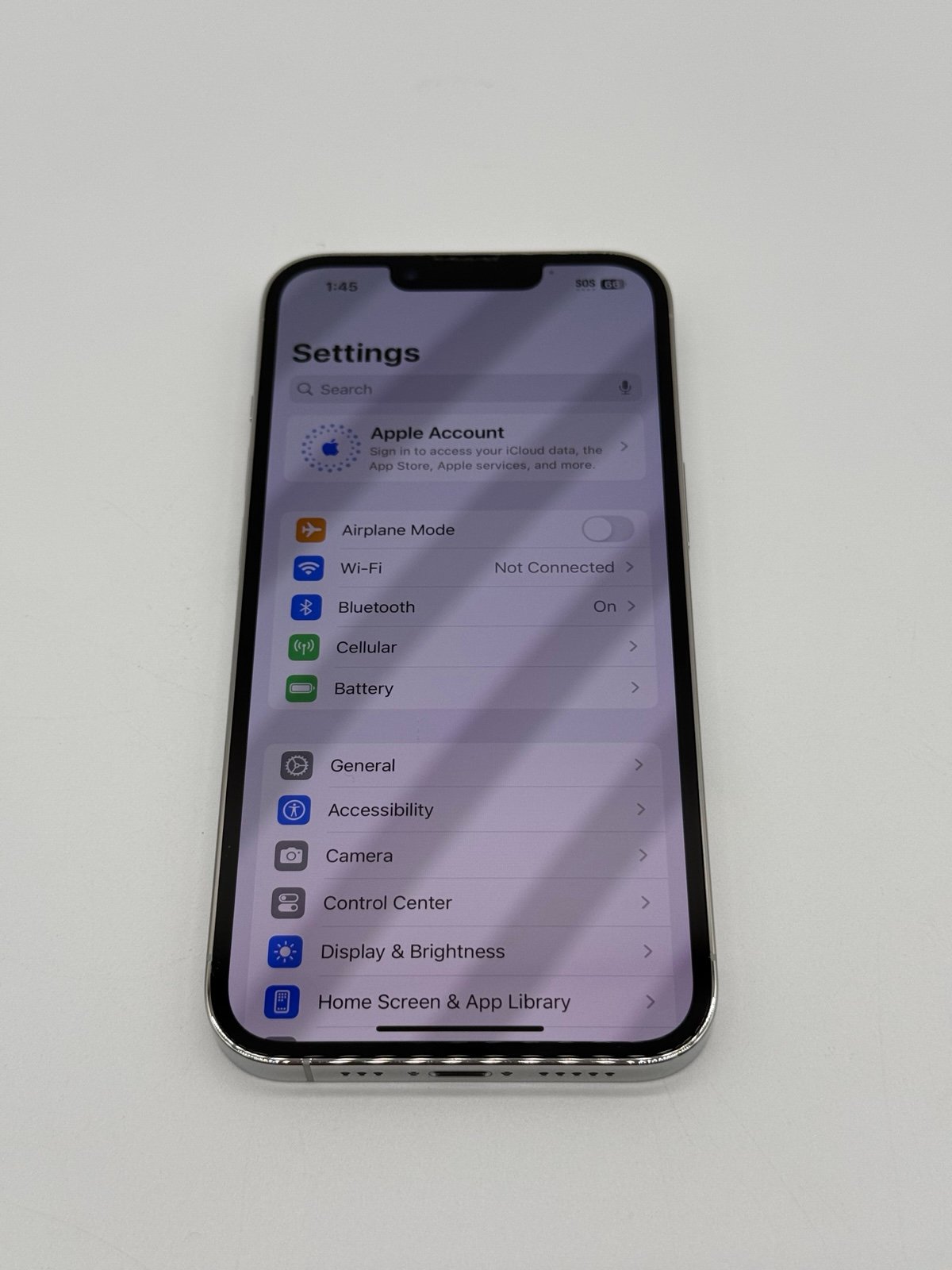 iPhone 13 Pro 128GB Silver -Carrier Unlocked- Clean IMEI Fast Shipping! 8M99