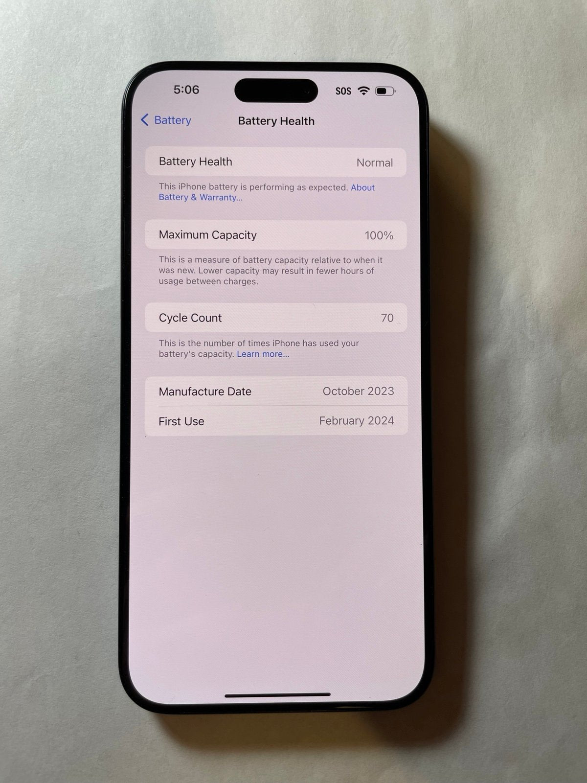 iPhone 15 Pro Max 256Gb Unlocked 3Q39