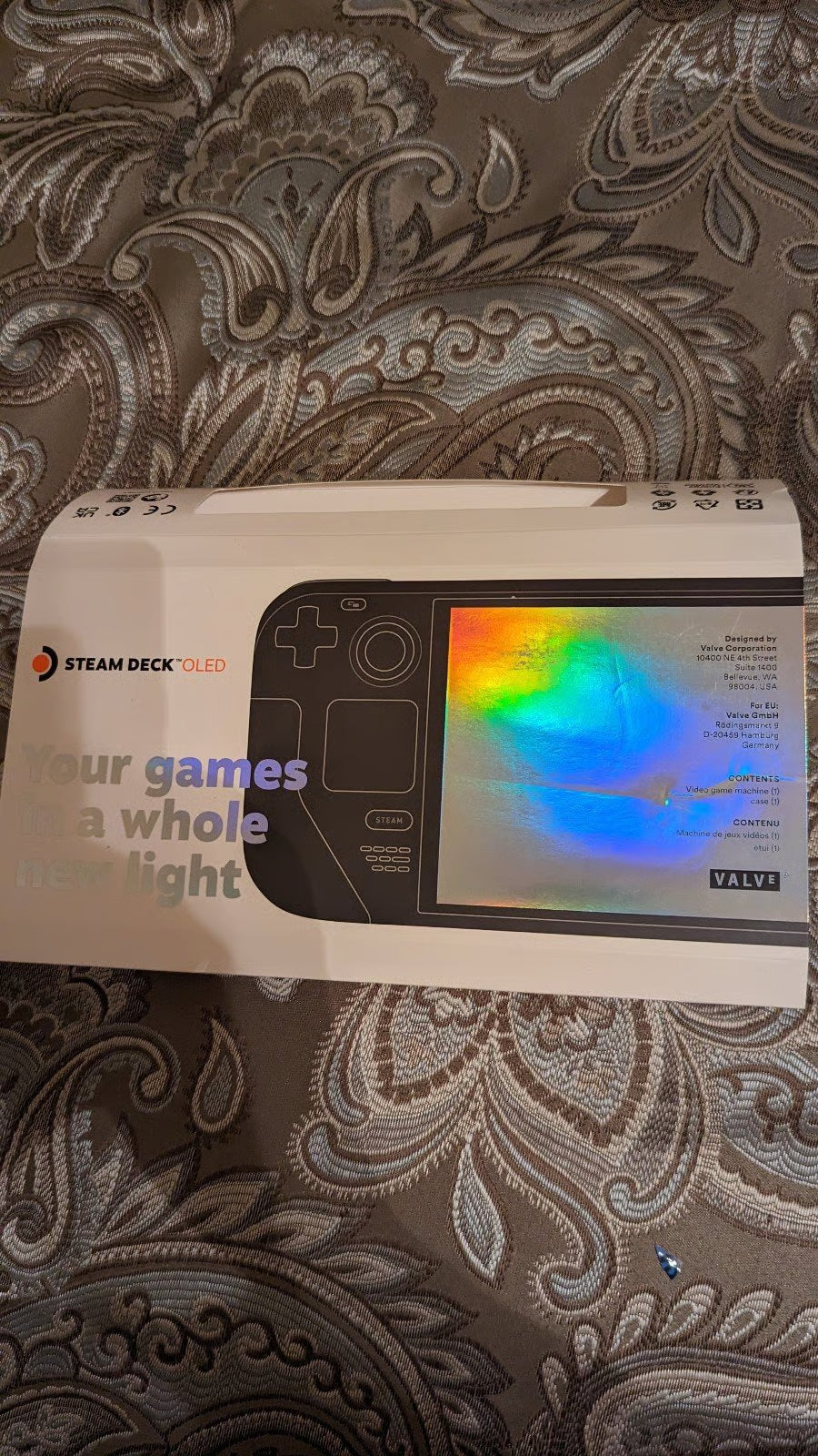 Steam deck OLED 2 Tb with 1 TB SD card 7A23