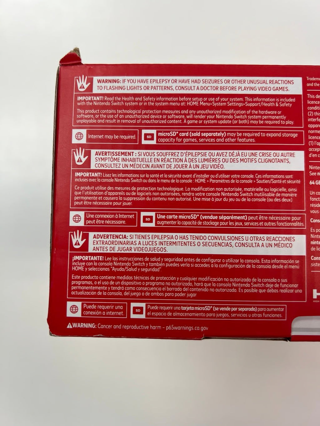 Nintendo Switch OLED White Joy 64GB Brand New 9N17