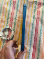 Unlocked Apple iPhone 13 Blue with lightning charger cord 3V36