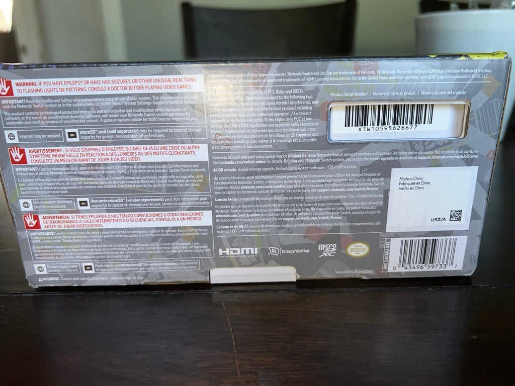 Nintendo Switch 鈥?OLED Model Splatoon鈩?3 Edition 8B78