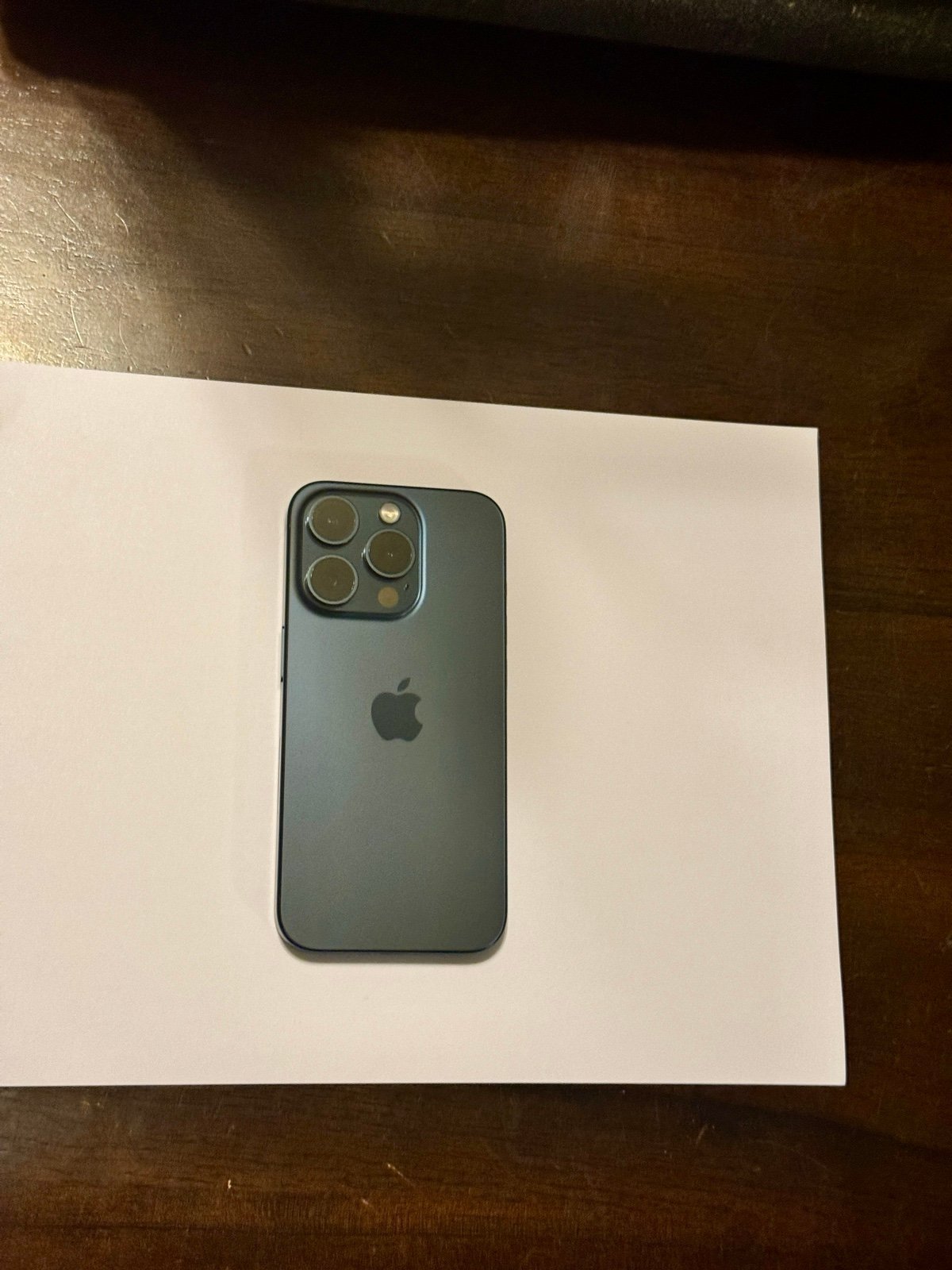 Apple iPhone 15 Pro (Unlocked) Blue Titanium / 256GB / like new 1U73