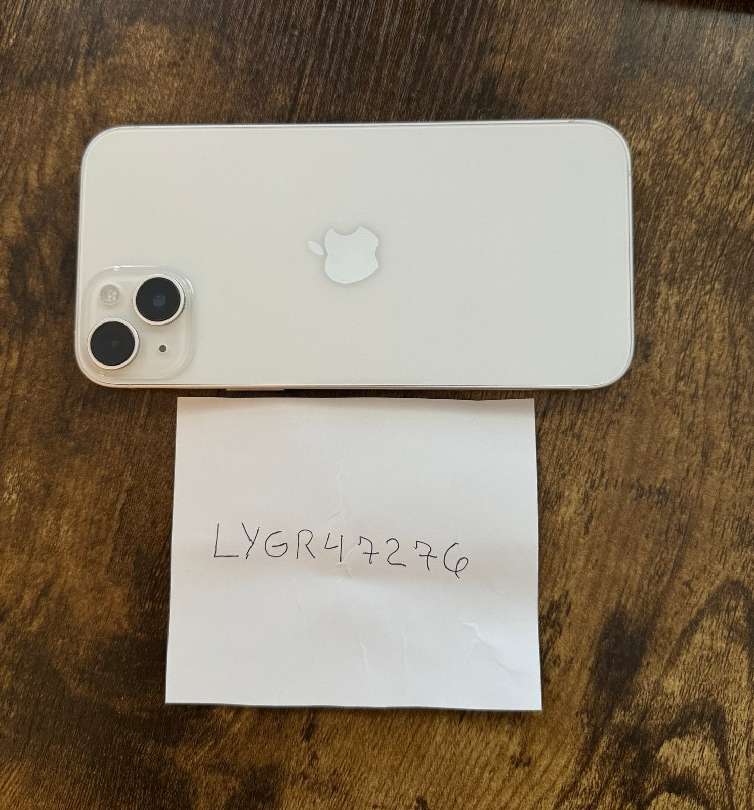 Apple iPhone 14 Plus 256 GB in Starlight (UNLOCKED) 1X55