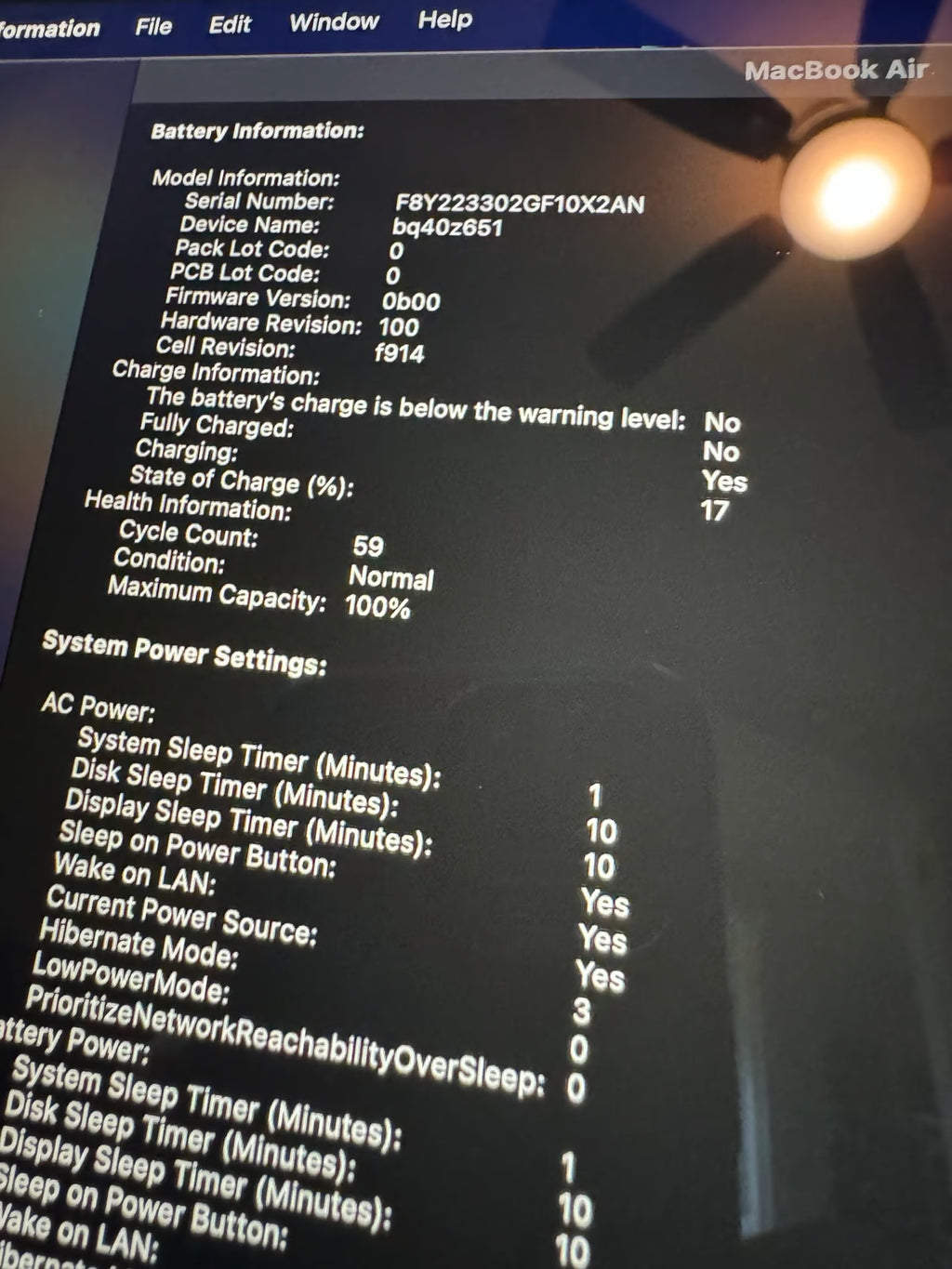 MacBook Air 13.6鈥?M2 (2022) 3C68