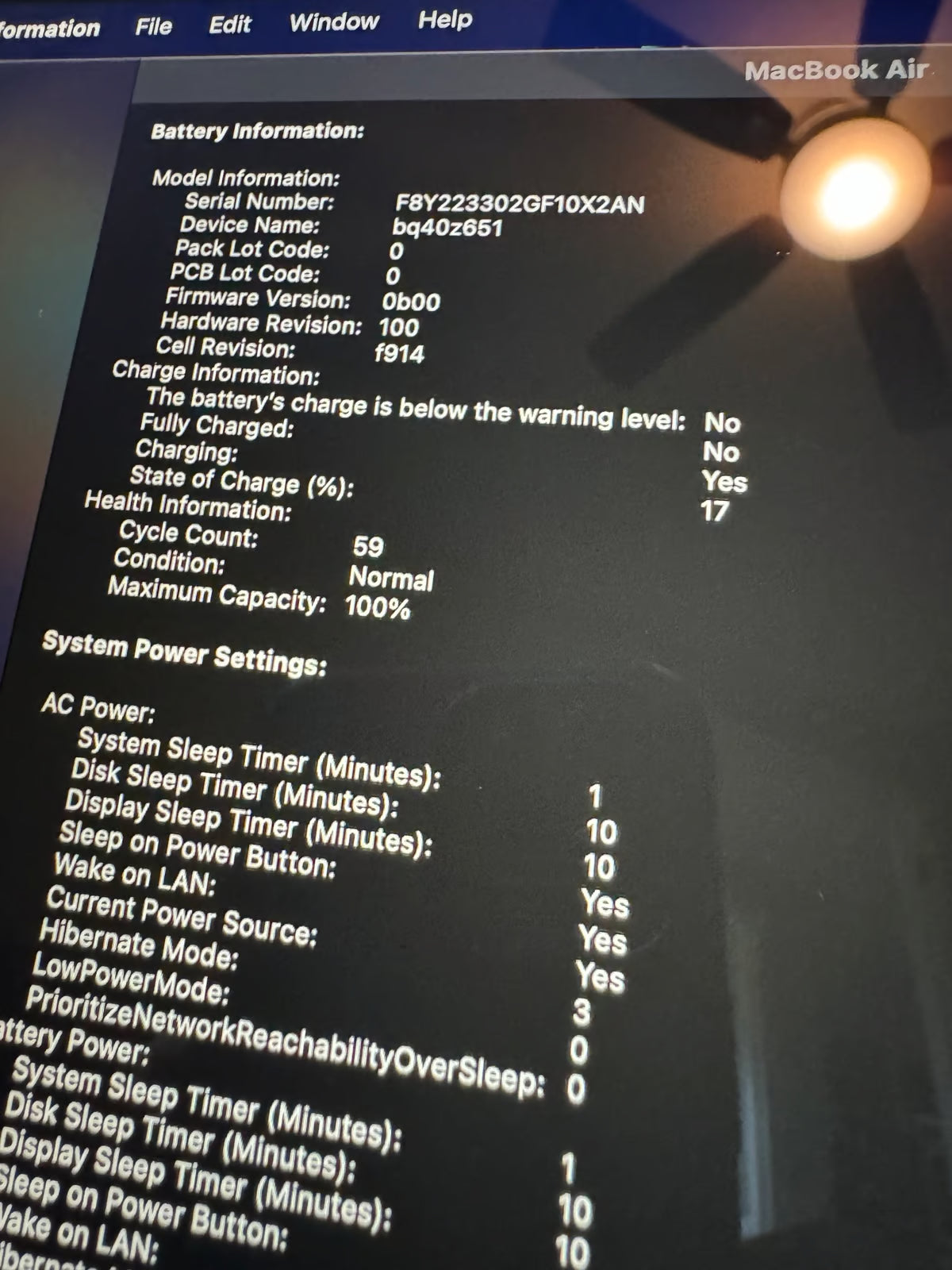 MacBook Air 13.6鈥?M2 (2022) 3C68