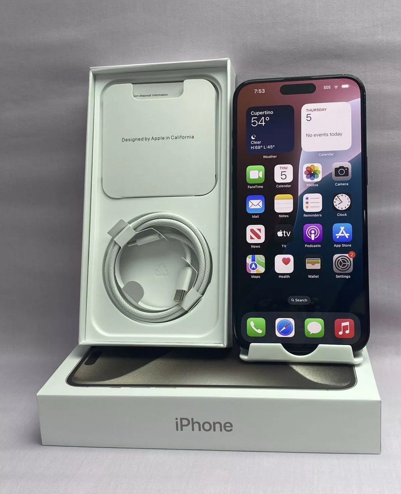 iPhone 15 Pro Max 256g Unlocked any carrier 6W95