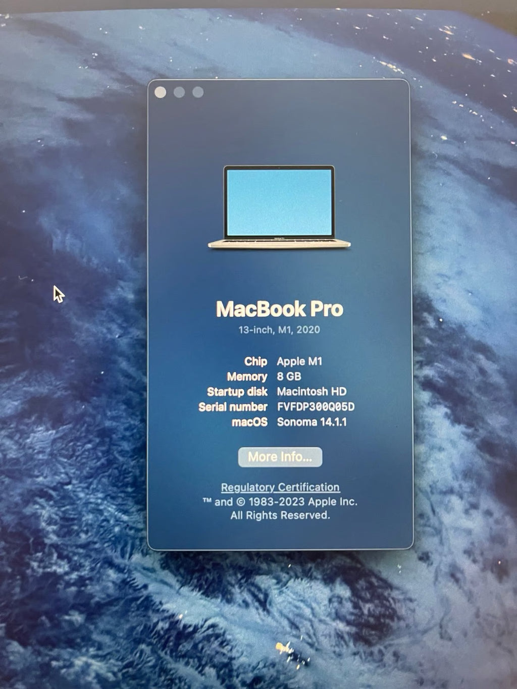 macbook pro m1 13.3 1K65