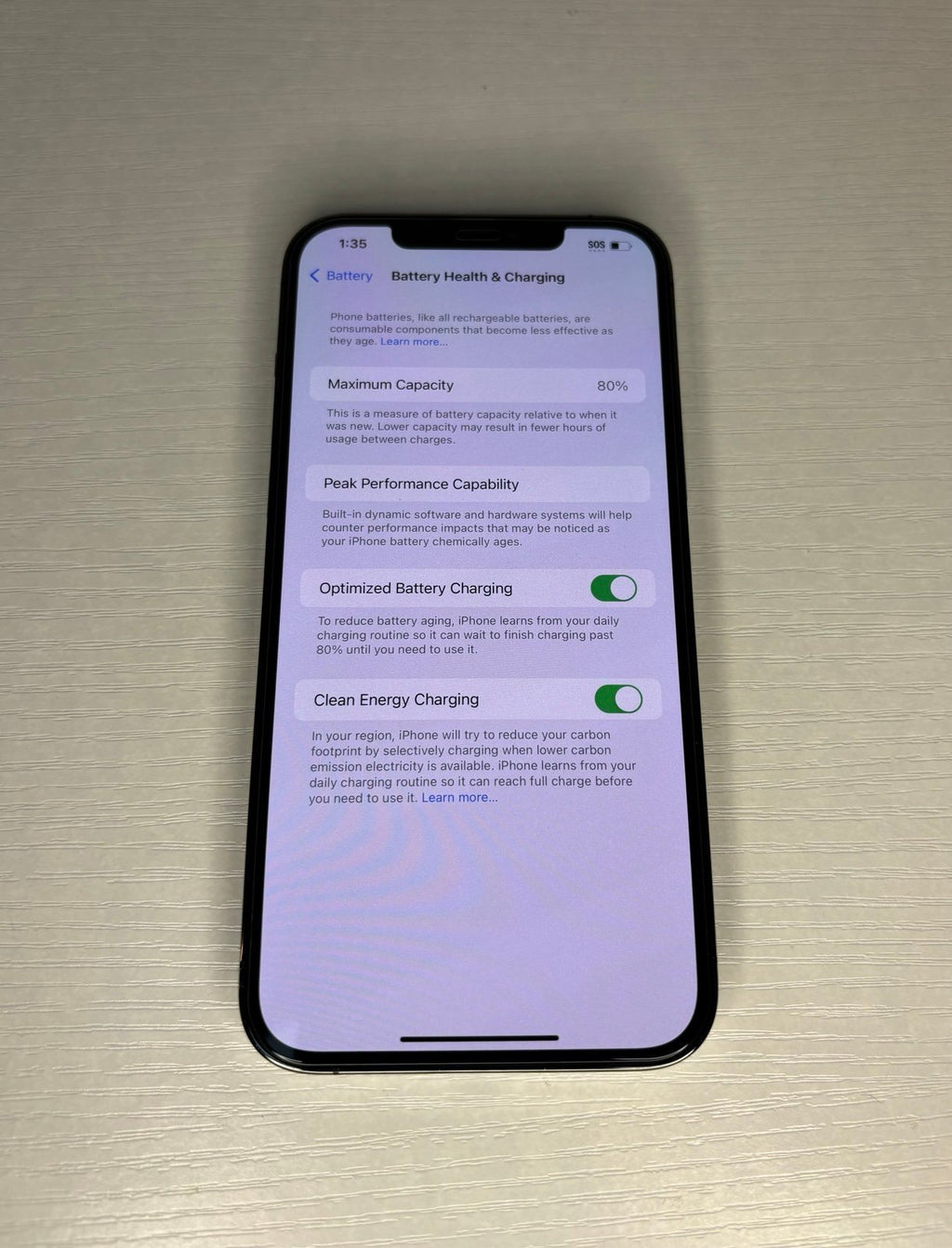 Apple iPhone 12 Pro Max 5G 128GB Factory Unlocked (Excellent Condition) 5R15