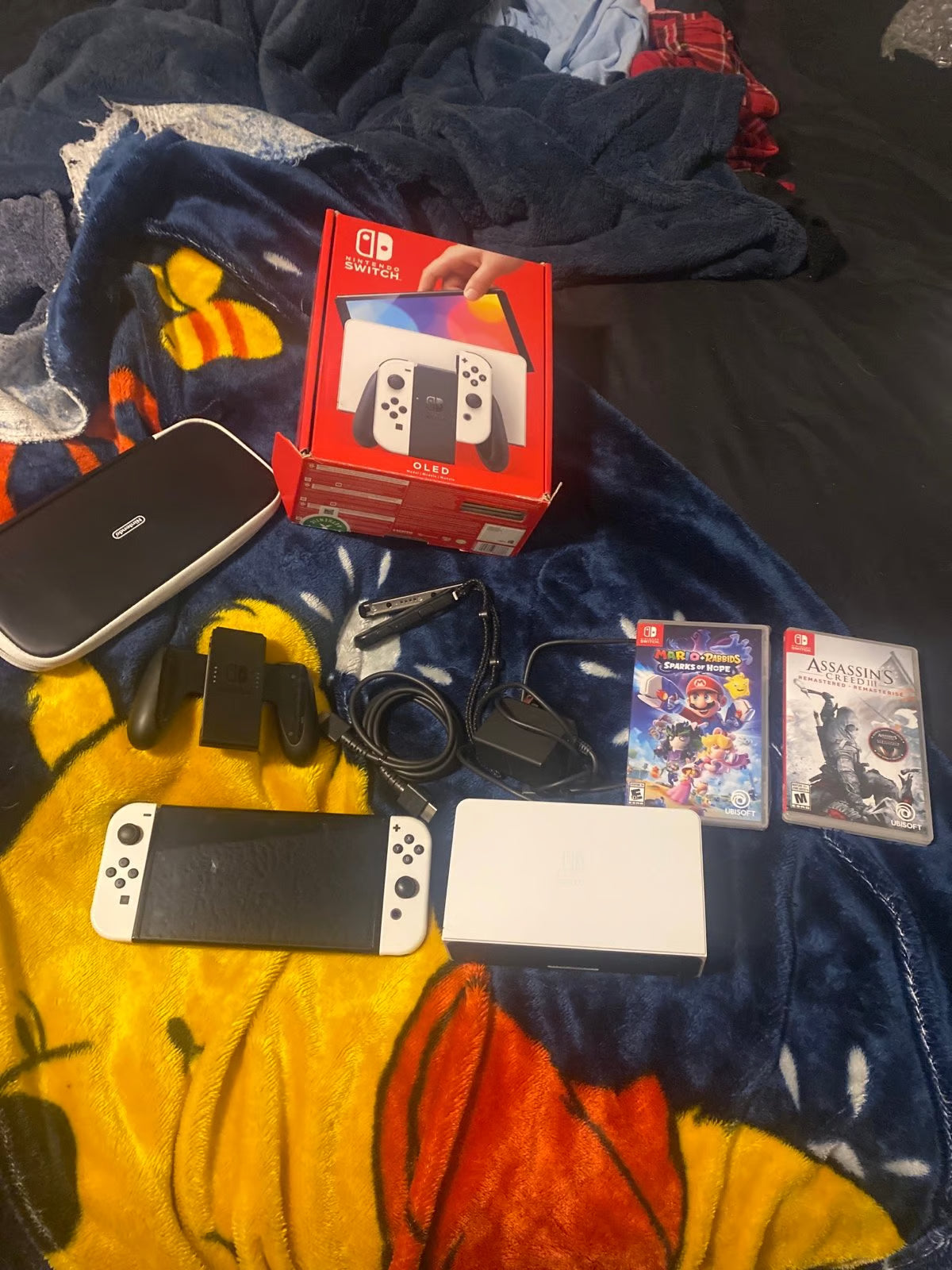 Nintendo switch oled console 7X13