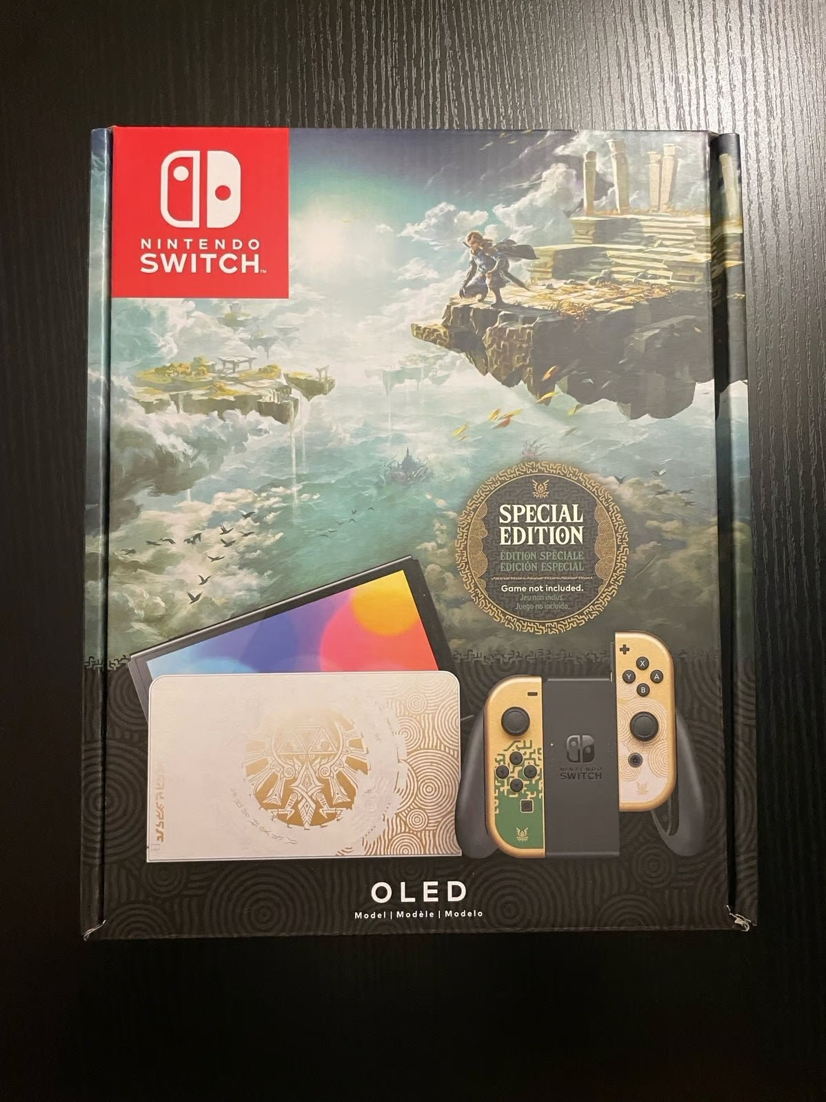 Brand New in the box Nintendo Switch Tears of The Kingdom limited edition OLED 1E77