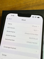 Apple iPhone 13 Pro Max 128GB Unlocked - Sierra Blue 7P19