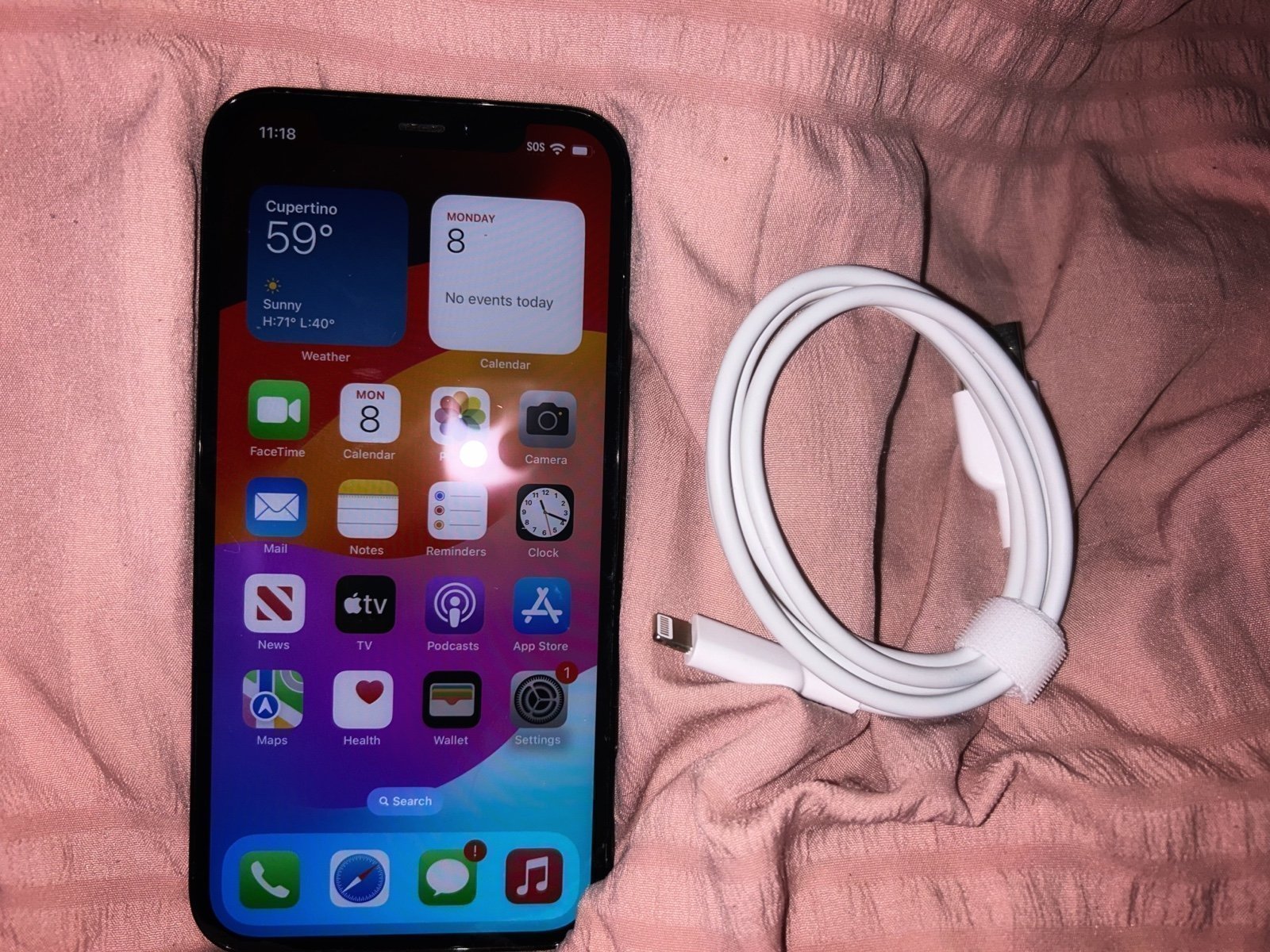 Apple iPhone 12 Pro 128 GB in Pacific Blue for Unlocked 9U99