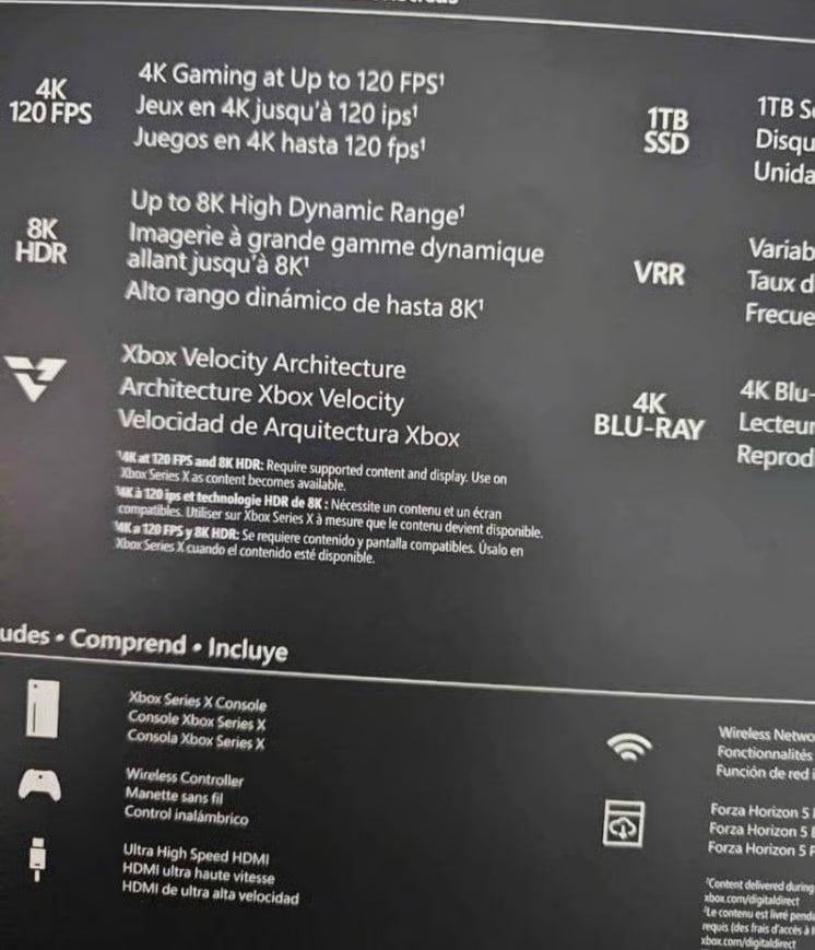 New Microsoft Xbox Series X Console 1TB - Forza Horizon 5 Premium Edition Bundle 7T93