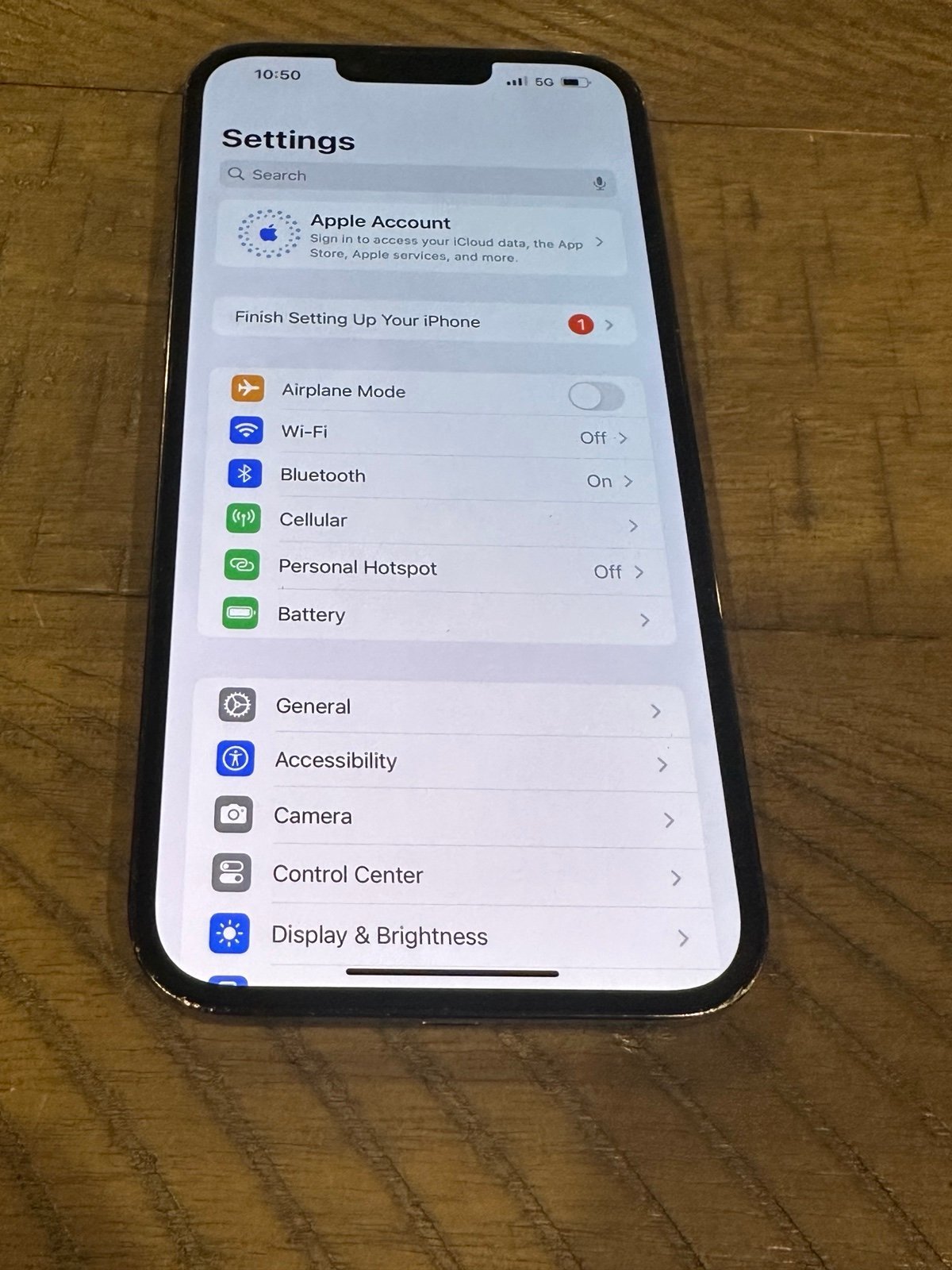 Apple iPhone 13 Pro Max 128 GB in Gray for Unlocked 2S23