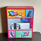Nintendo Switch OLED Gaming Console Bundle w/ 256GB Micro SD & Case *NEW* 1W86