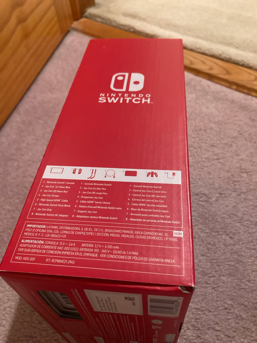 BRAND NEW Nintendo Switch OLED 6K51
