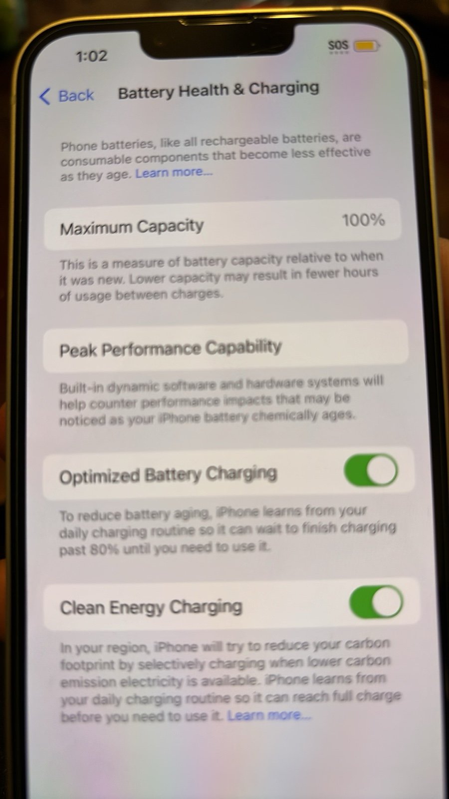 Apple iPhone 13 128 GB Unlocked With Apple care 1T51