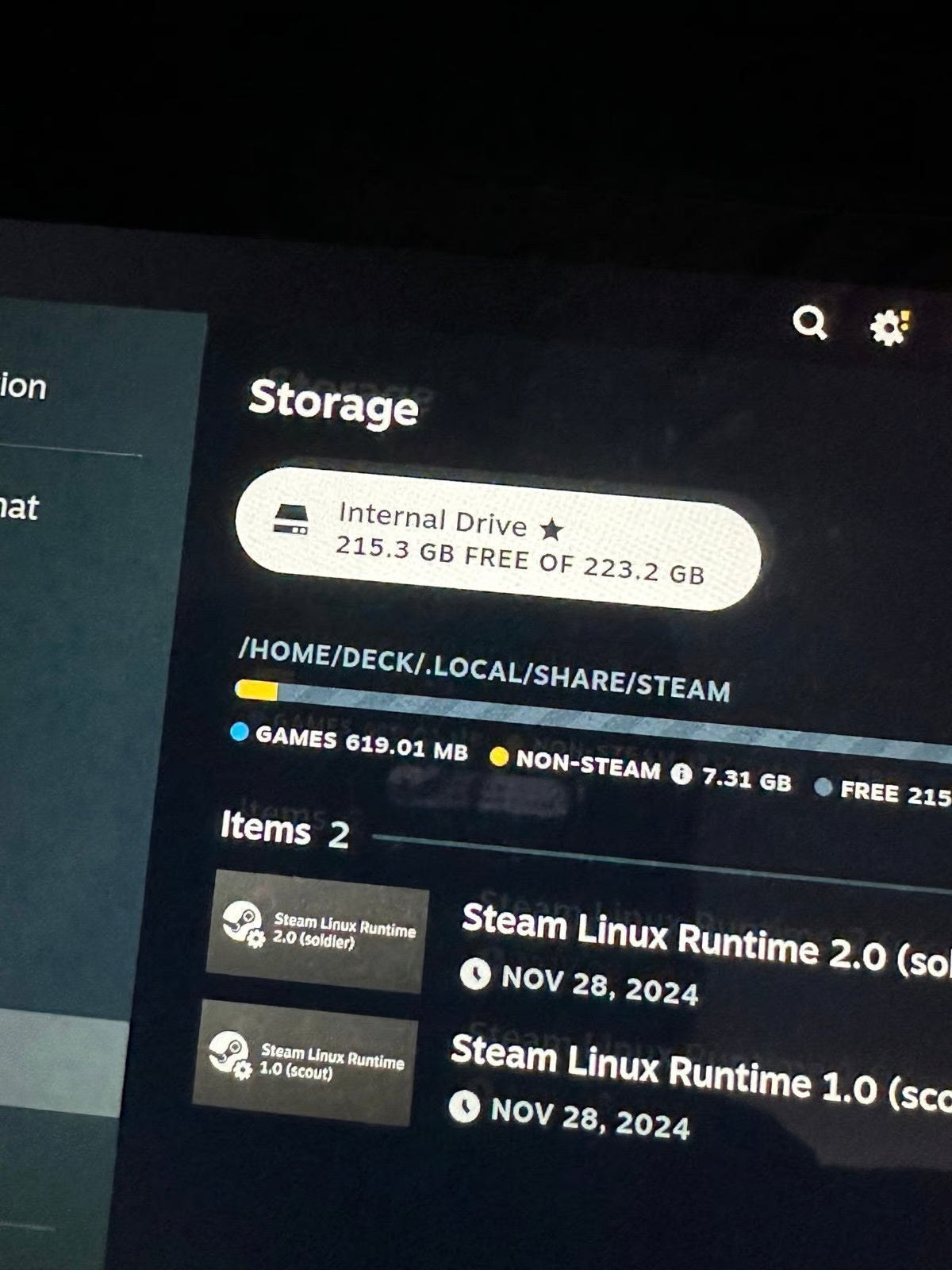 Steam Deck LCD Model 256 GB 7X71