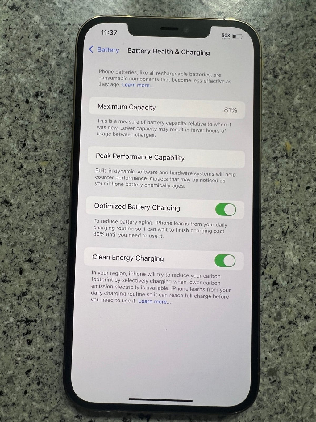 iPhone 12 Pro Max unlocked 5T73