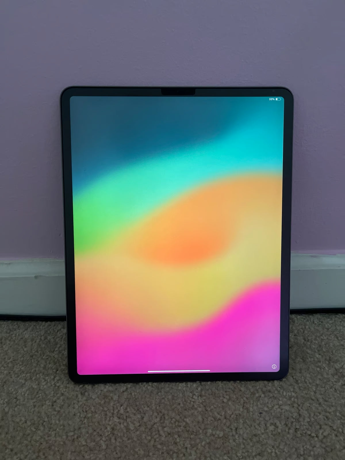 iPad Pro 12.9 inch 3rd gen space gray 9X18