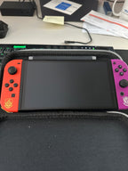 Like New Nintendo Switch OLED Pok茅mon Scarlet and Violet Video Game Console 5A87